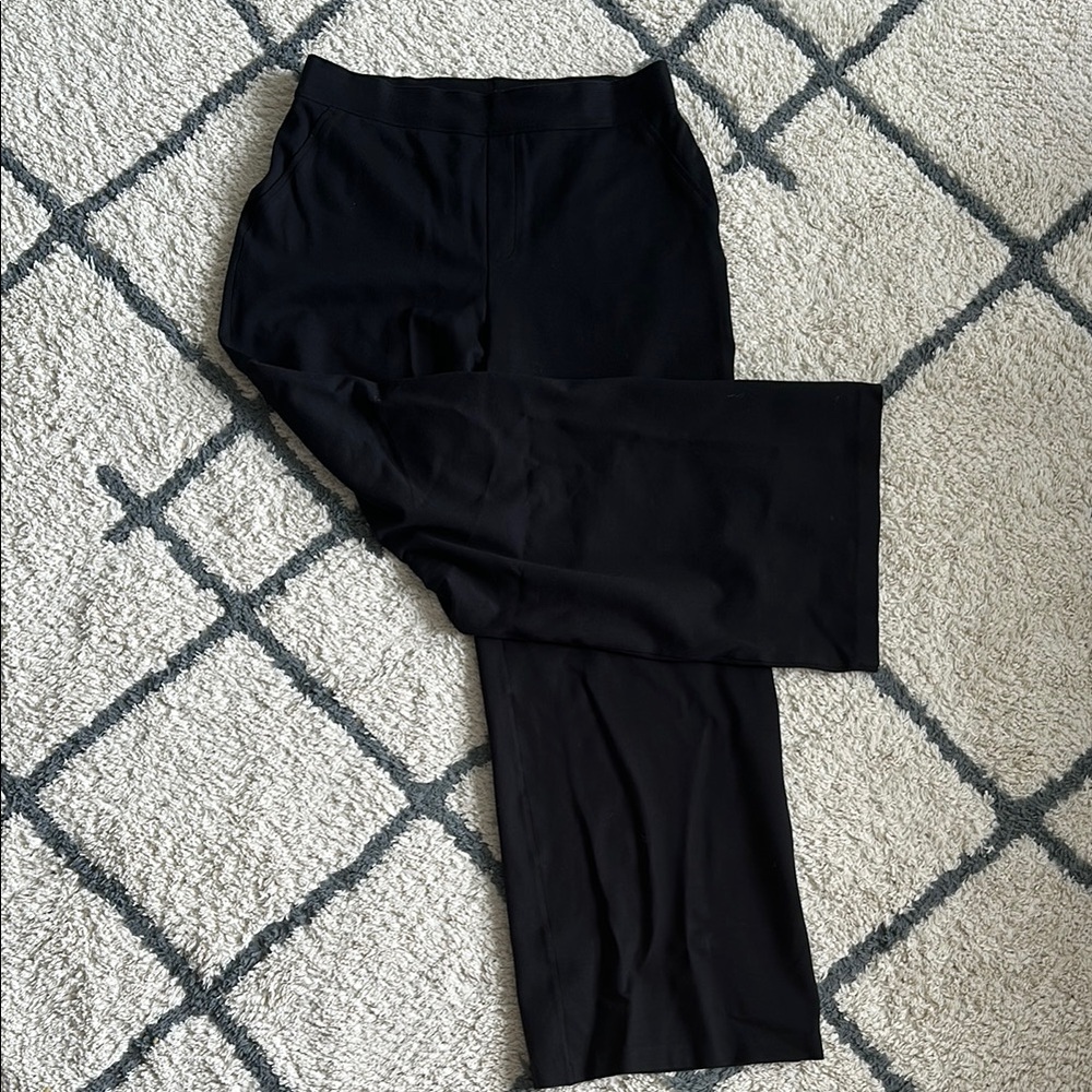 SPANX Black Wide Leg Women's Pants